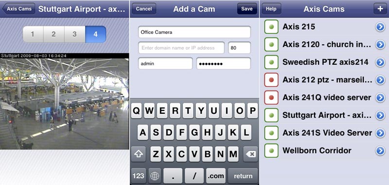 Программы для просмотра с камер видеонаблюдения для iPhone