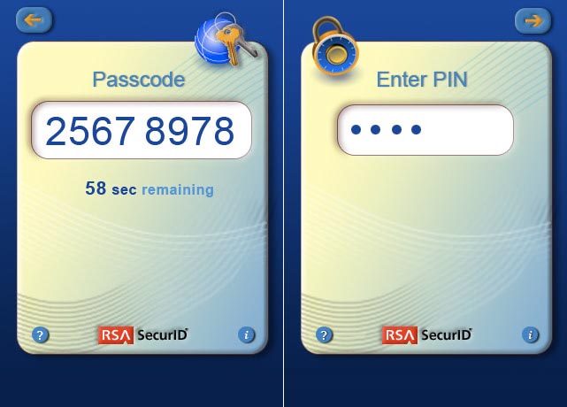 Программная метка RSA SecurID